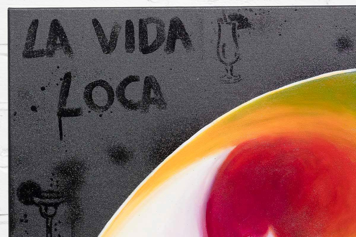 La Vida Loca - Original - SOLD by artist Becky Smith - Wyecliffe Galleries