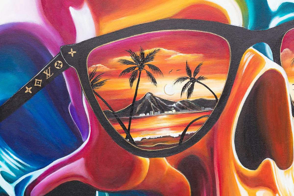 La Vida Loca - Original - SOLD by artist Becky Smith - Wyecliffe Galleries