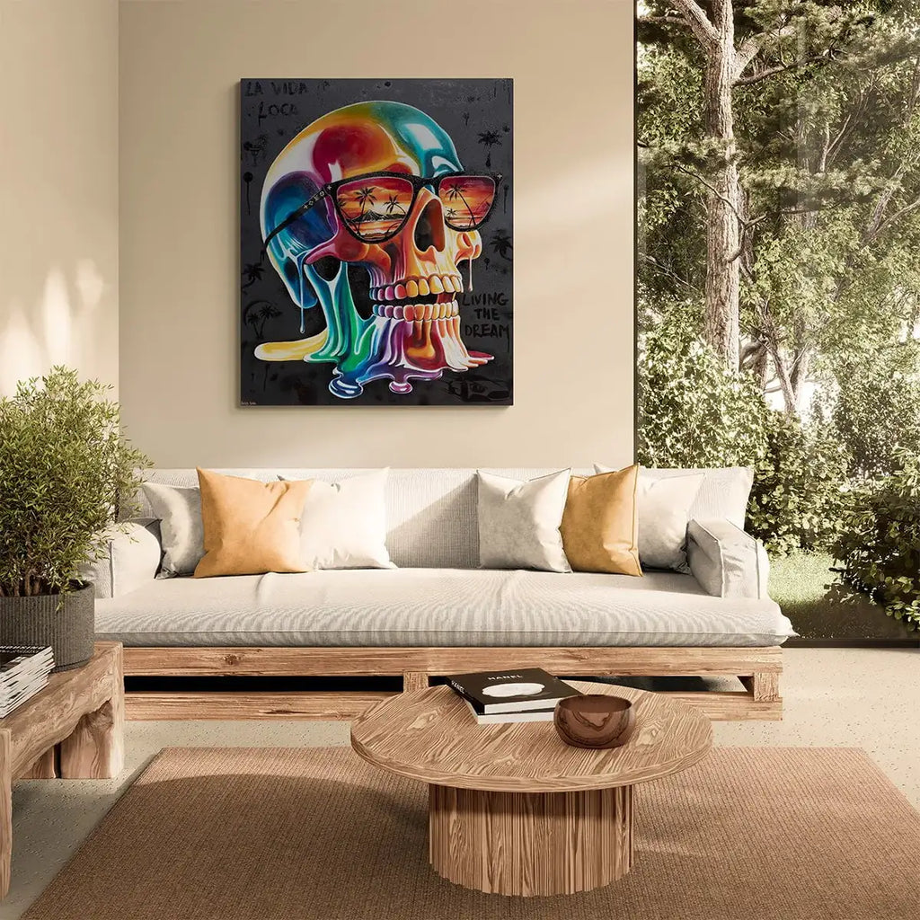 La Vida Loca - Original - SOLD by artist Becky Smith - Wyecliffe Galleries