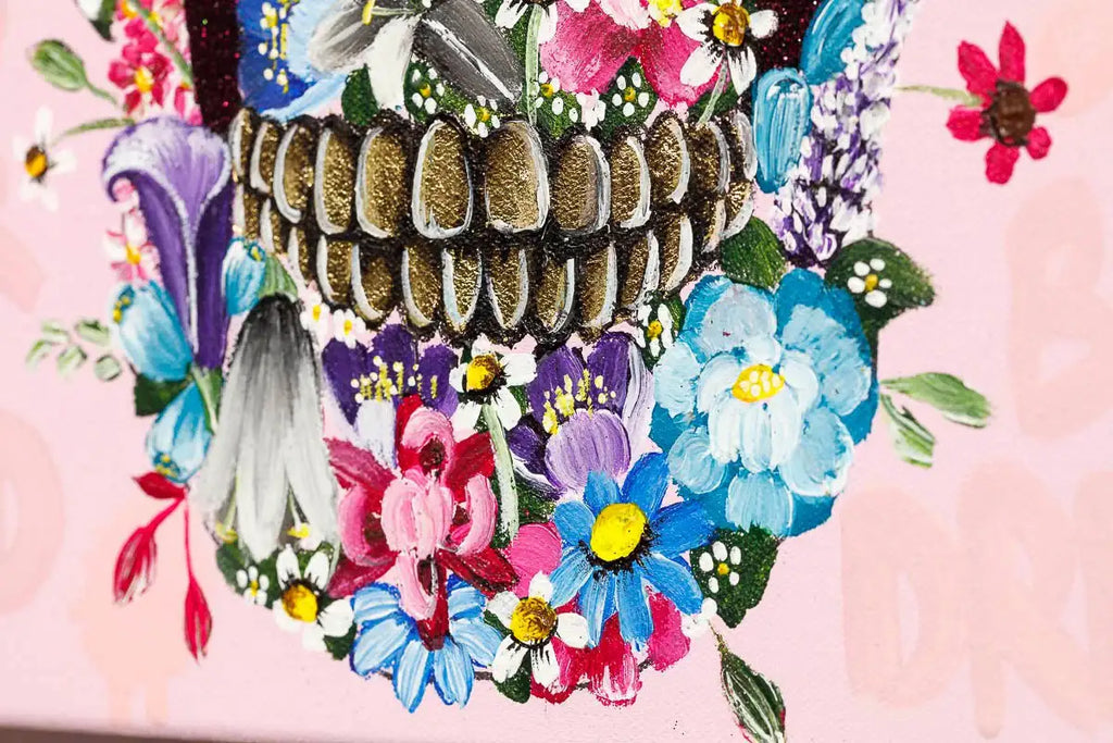 Let Life Bloom - Original - SOLD by artist Becky Smith - Wyecliffe Galleries