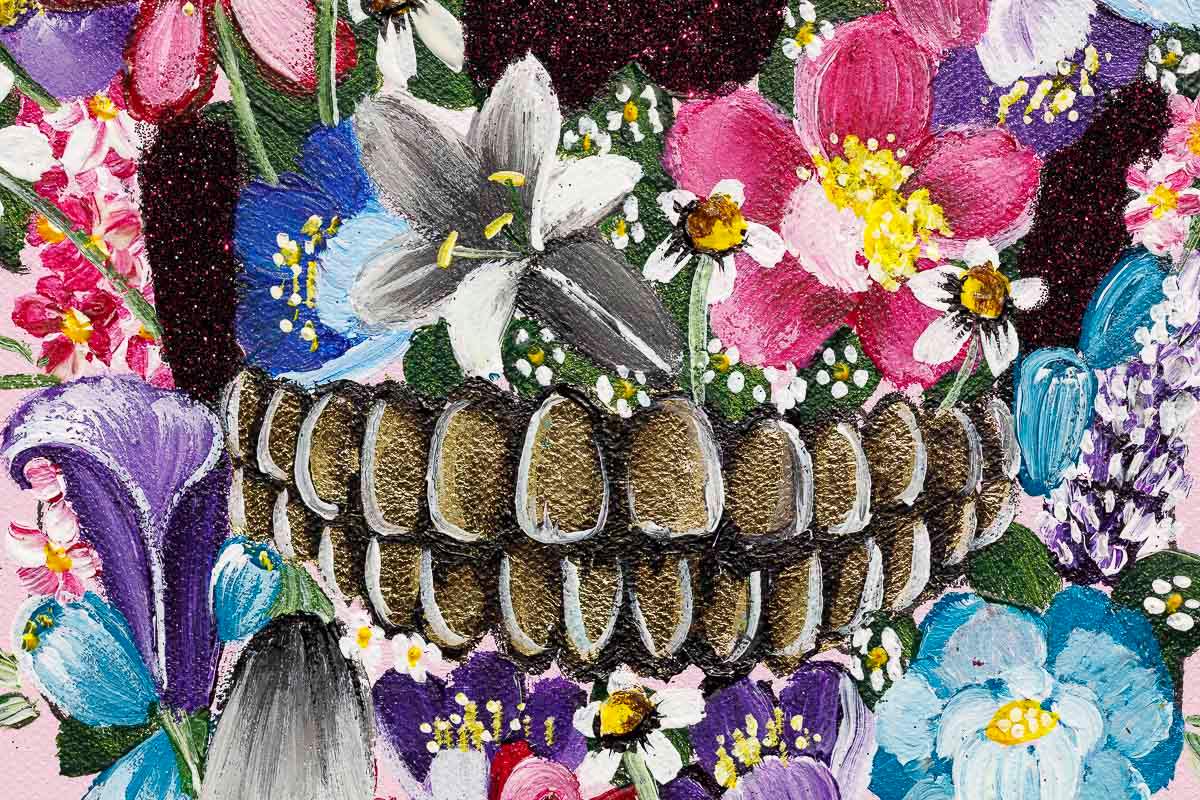 Let Life Bloom - Original - SOLD by artist Becky Smith - Wyecliffe Galleries