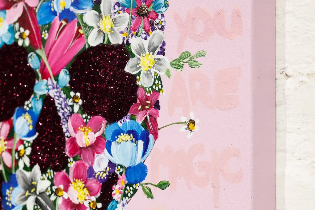 Let Life Bloom - Original - SOLD by artist Becky Smith - Wyecliffe Galleries