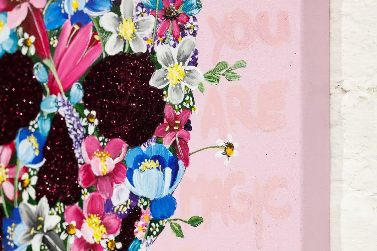 Let Life Bloom - Original - SOLD by artist Becky Smith - Wyecliffe Galleries