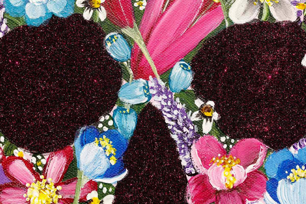 Let Life Bloom - Original - SOLD by artist Becky Smith - Wyecliffe Galleries