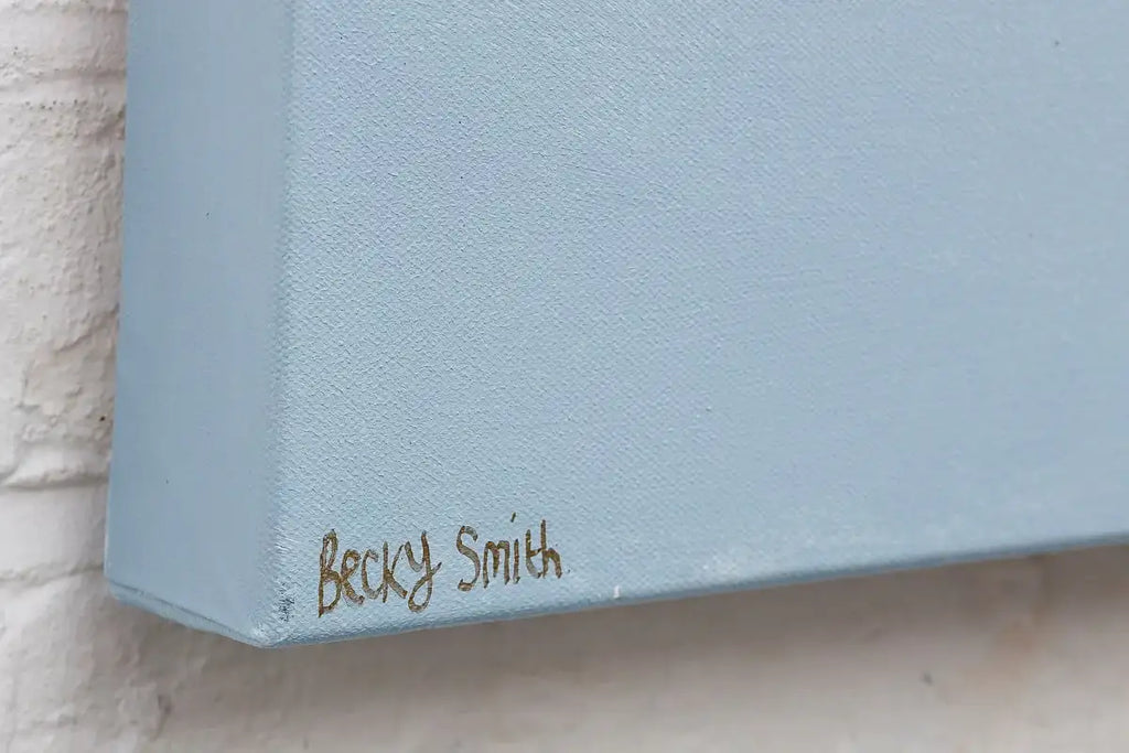 Let Life Flourish - Original - SOLD by artist Becky Smith - Wyecliffe Galleries