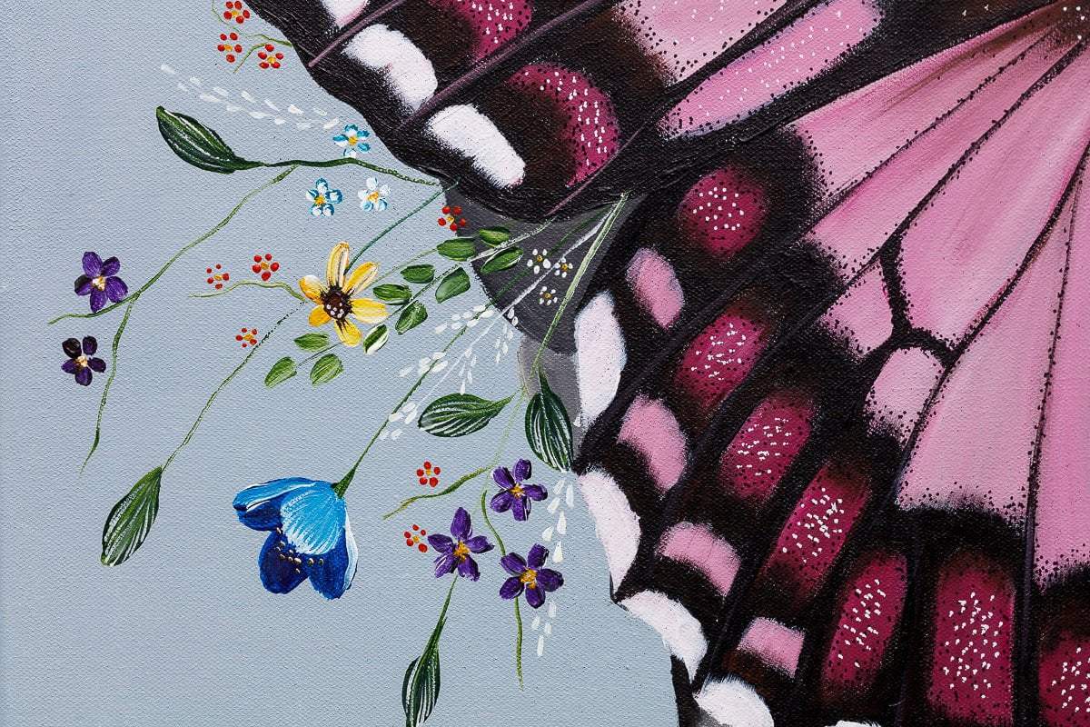 Let Life Flourish - Original - SOLD by artist Becky Smith - Wyecliffe Galleries