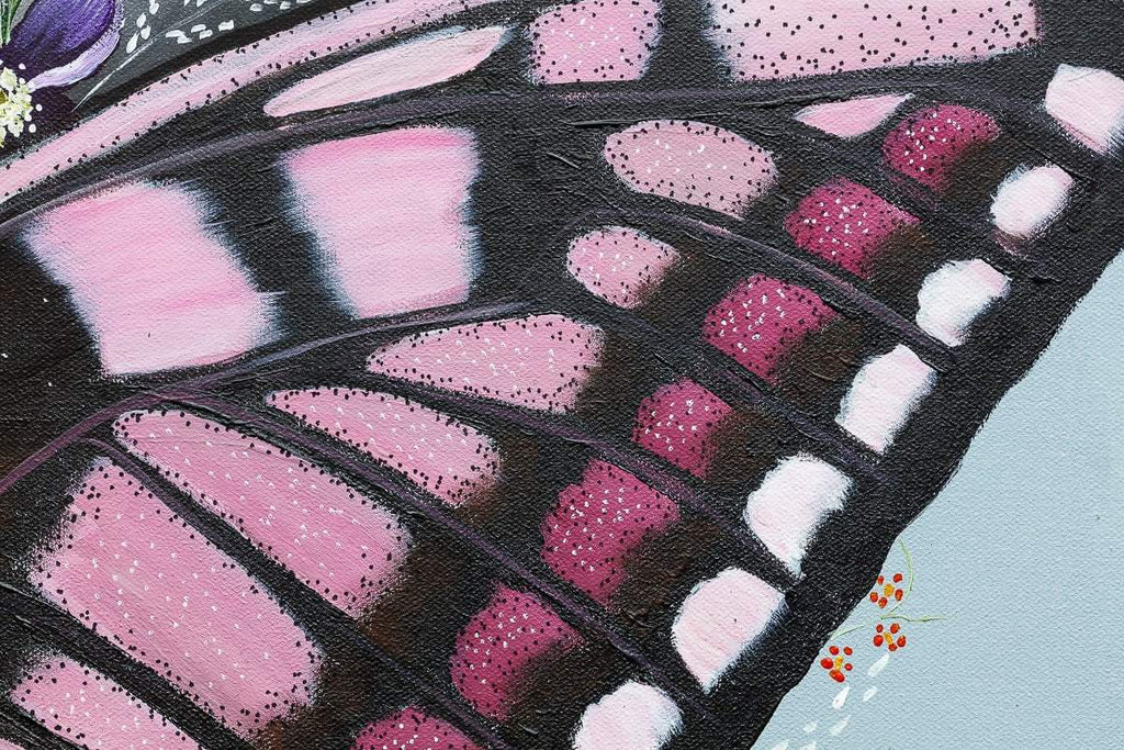 Let Life Flourish - Original - SOLD by artist Becky Smith - Wyecliffe Galleries