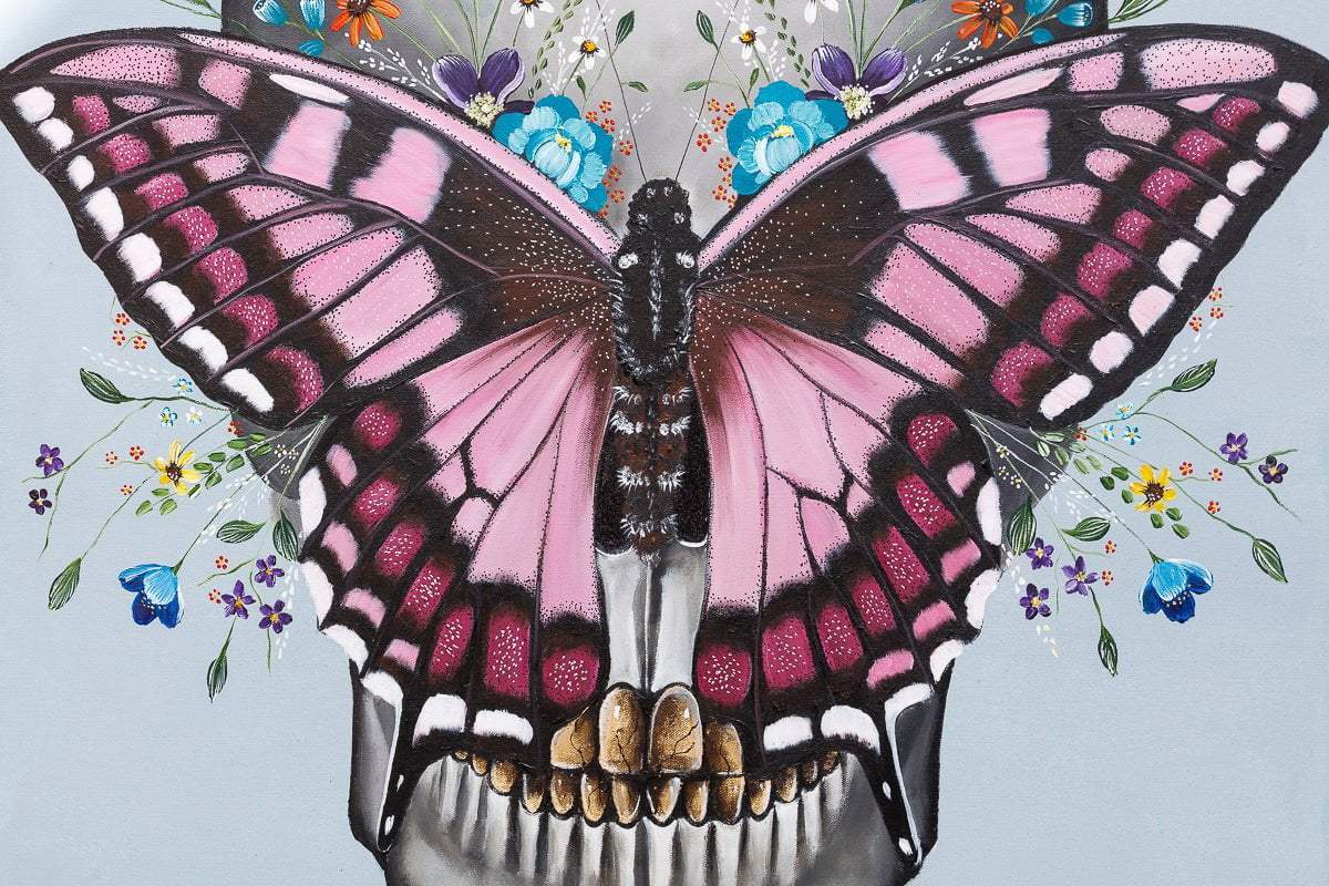 Let Life Flourish - Original - SOLD by artist Becky Smith - Wyecliffe Galleries