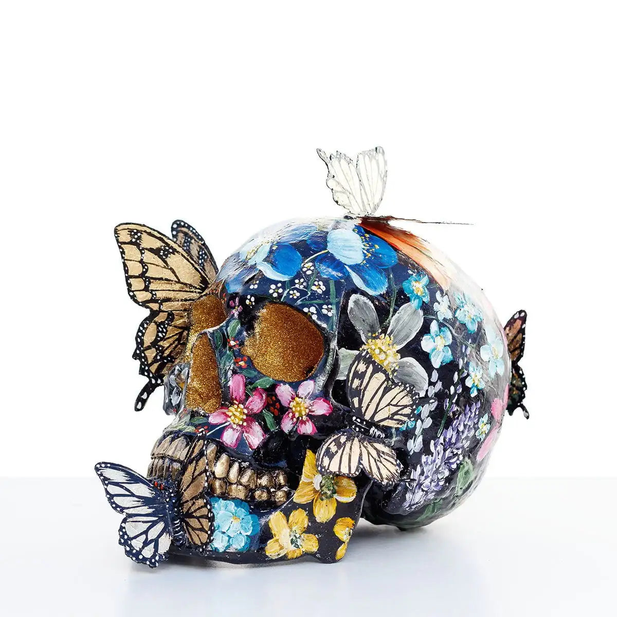 Let Life Flutter - Original Sculpture - SOLD by artist Becky Smith - Wyecliffe Galleries