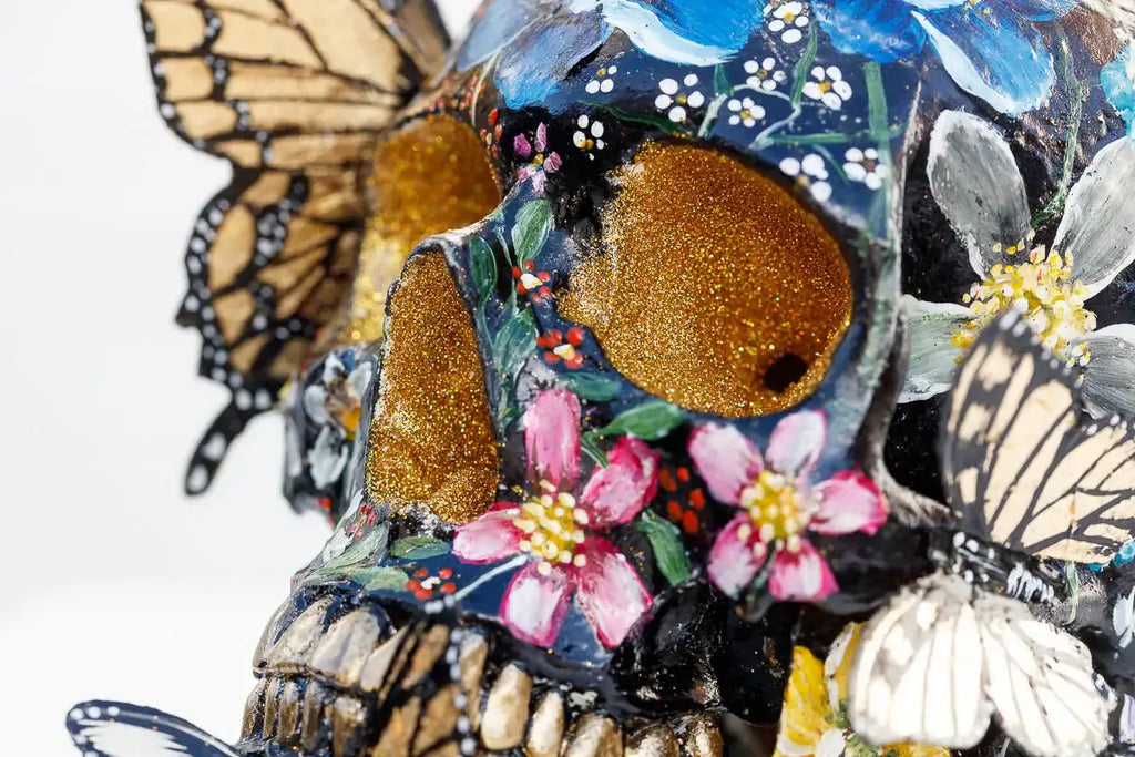 Let Life Flutter - Original Sculpture - SOLD by artist Becky Smith - Wyecliffe Galleries