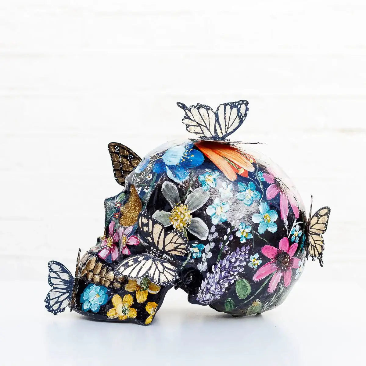 Let Life Flutter - Original Sculpture - SOLD by artist Becky Smith - Wyecliffe Galleries