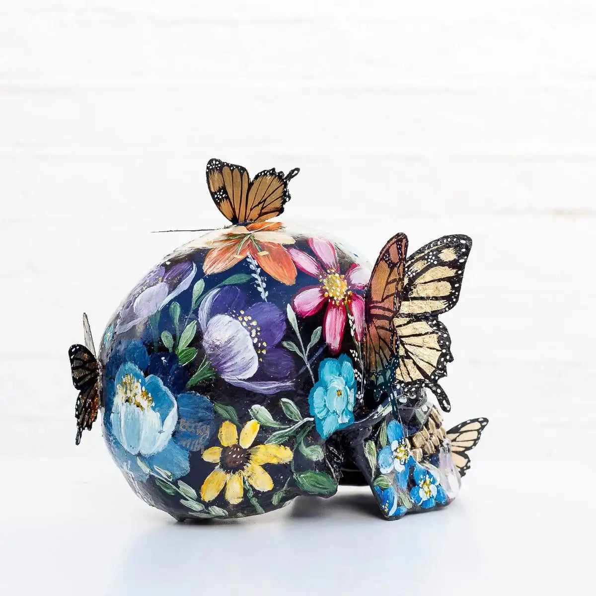 Let Life Flutter - Original Sculpture - SOLD by artist Becky Smith - Wyecliffe Galleries