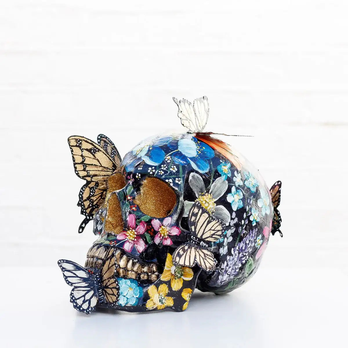 Let Life Flutter - Original Sculpture - SOLD by artist Becky Smith - Wyecliffe Galleries