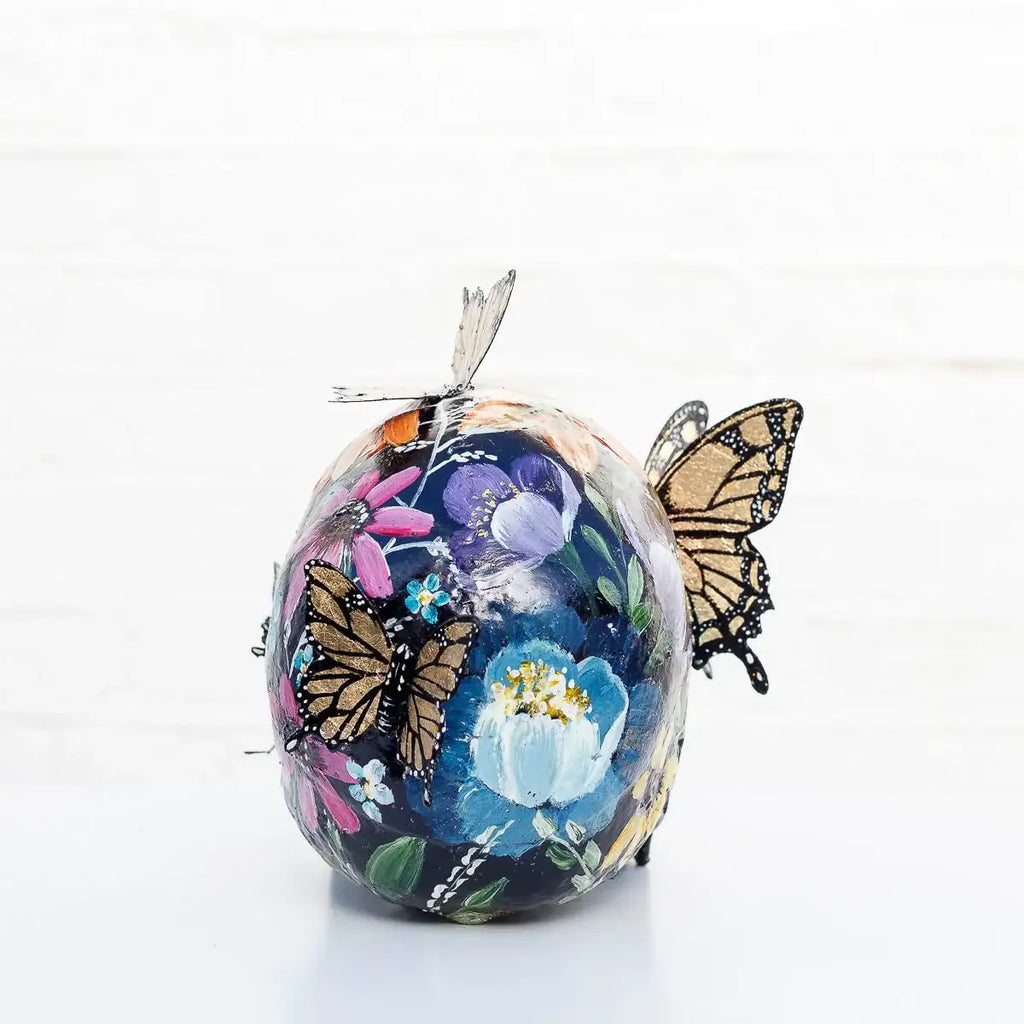 Let Life Flutter - Original Sculpture - SOLD by artist Becky Smith - Wyecliffe Galleries