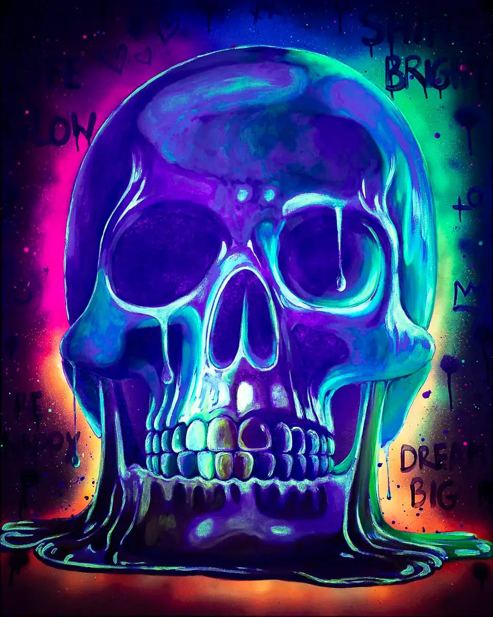 Let Life Glow - Original - SOLD by artist Becky Smith - Wyecliffe Galleries