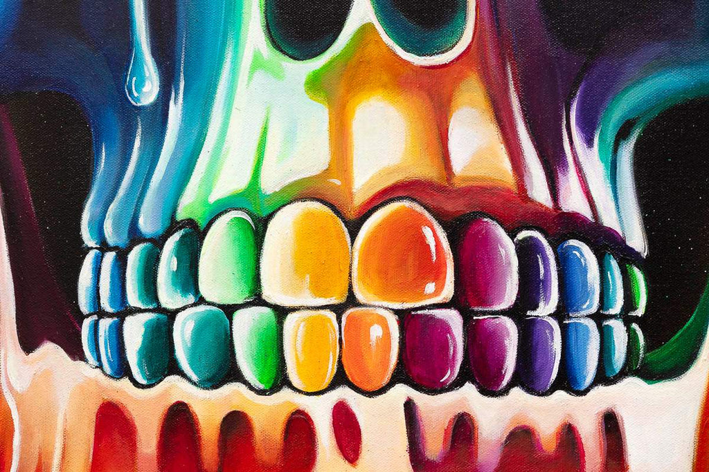 Let Life Glow - Original - SOLD by artist Becky Smith - Wyecliffe Galleries