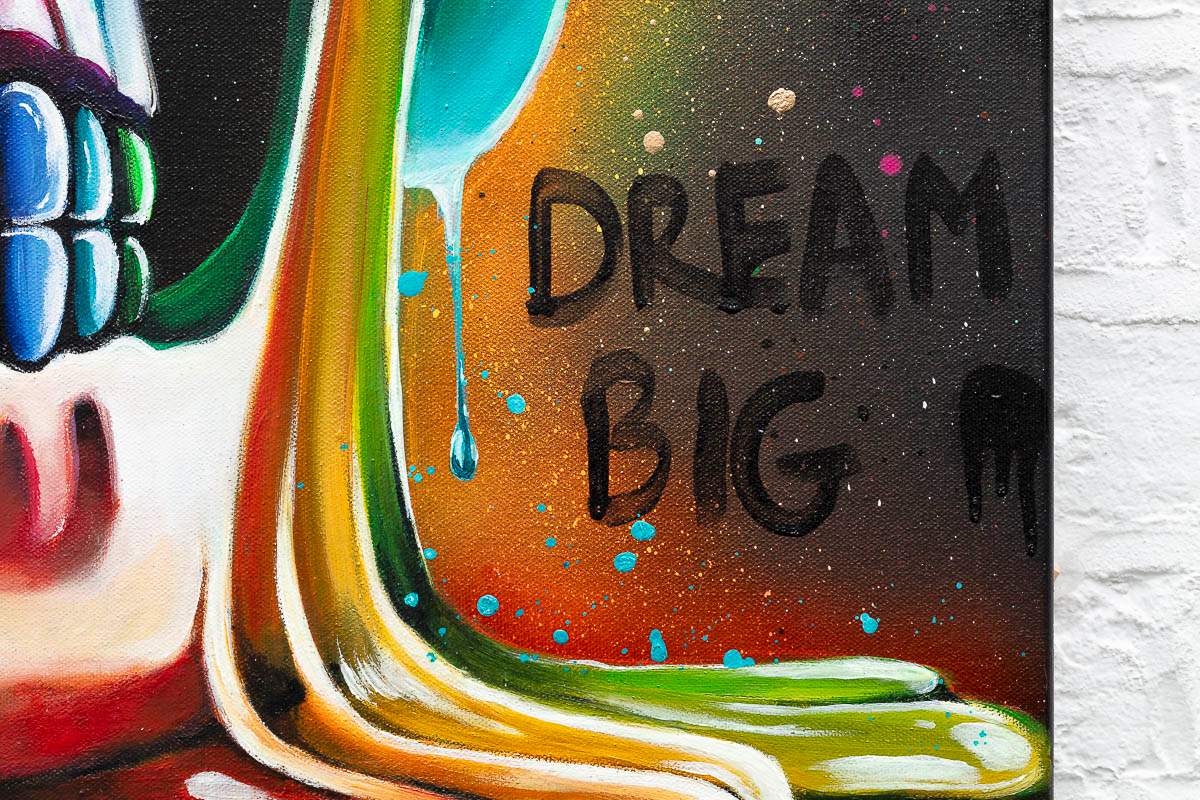 Let Life Glow - Original - SOLD by artist Becky Smith - Wyecliffe Galleries