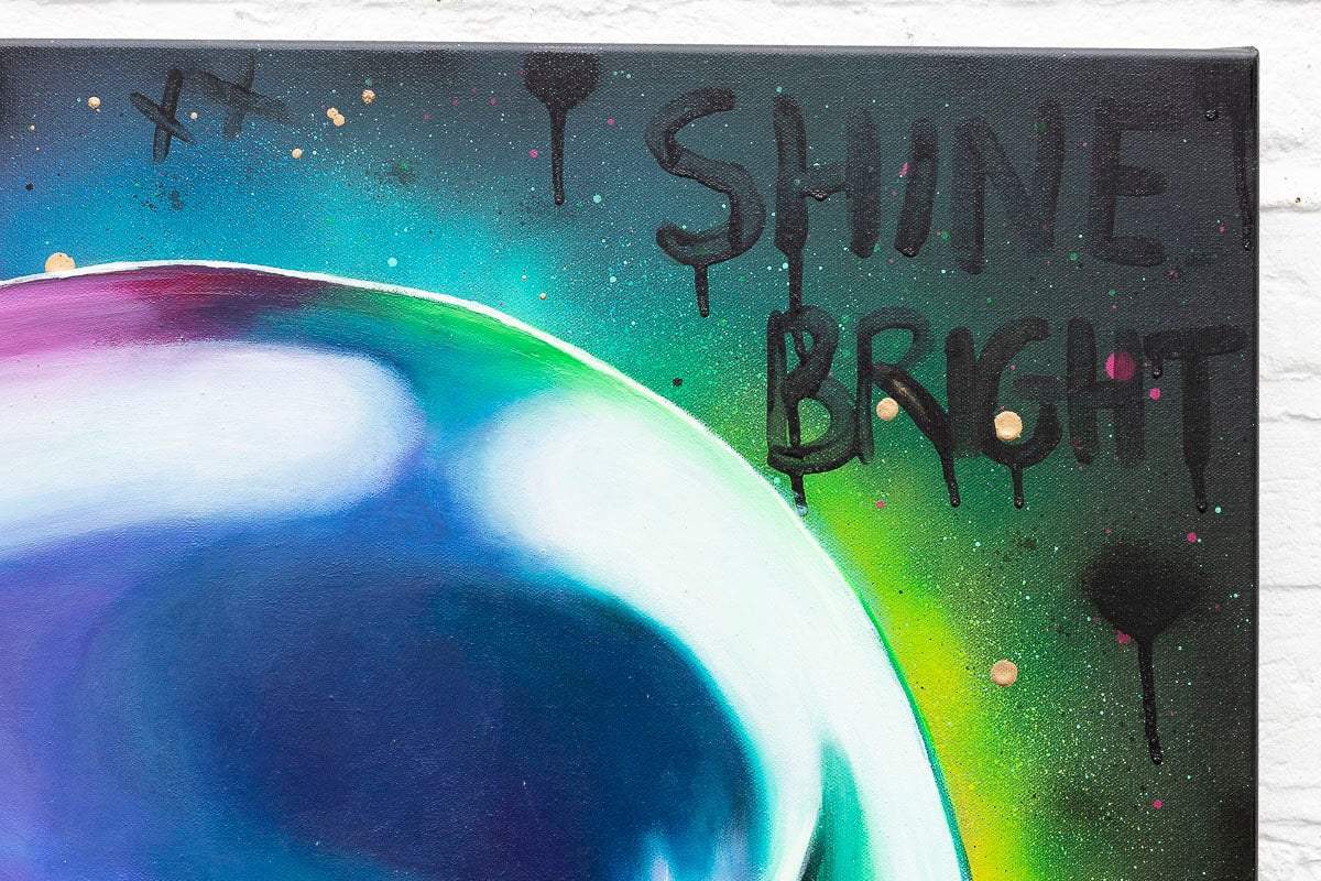 Let Life Glow - Original - SOLD by artist Becky Smith - Wyecliffe Galleries