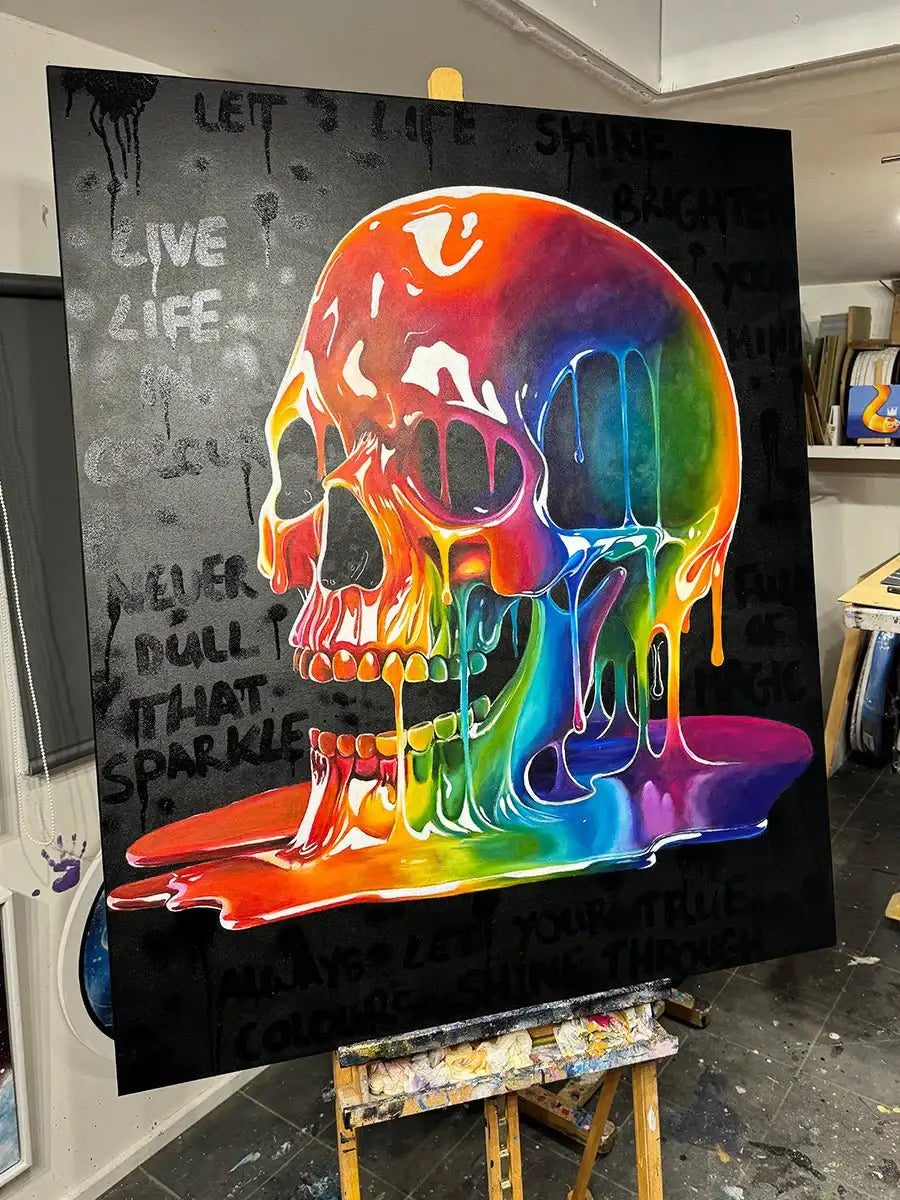 Let Life Shine - Original - SOLD by artist Becky Smith - Wyecliffe Galleries