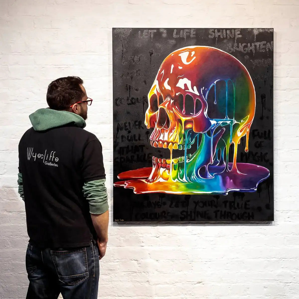 Let Life Shine - Original - SOLD by artist Becky Smith - Wyecliffe Galleries