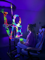 Let Love Glow - Original - SOLD by artist Becky Smith - Wyecliffe Galleries