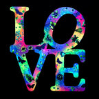 Let Love Glow - Original - SOLD by artist Becky Smith - Wyecliffe Galleries