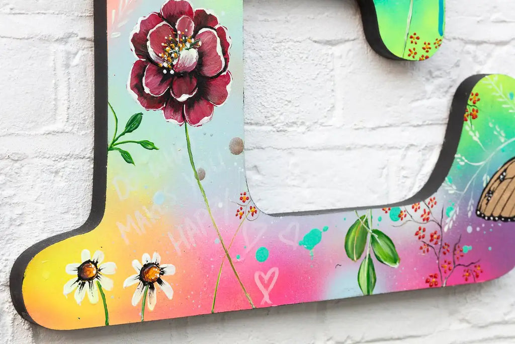 Let Love Glow - Original - SOLD by artist Becky Smith - Wyecliffe Galleries