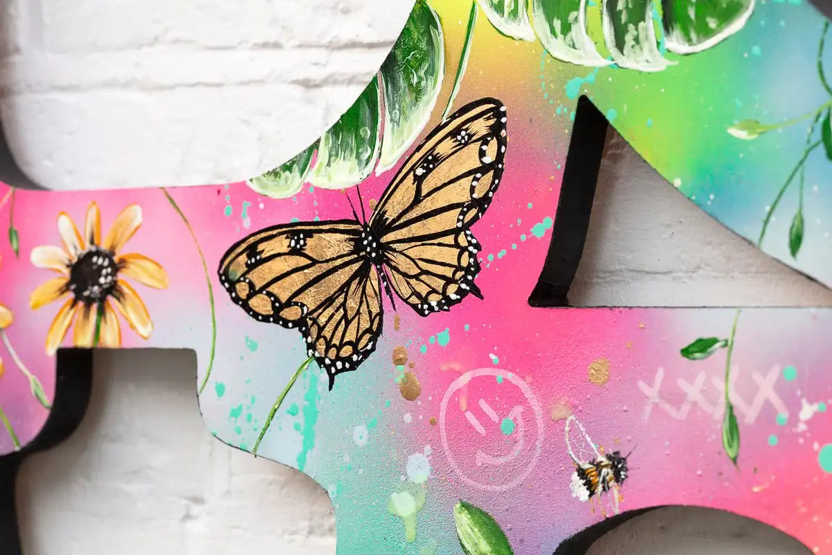 Let Love Glow - Original - SOLD by artist Becky Smith - Wyecliffe Galleries