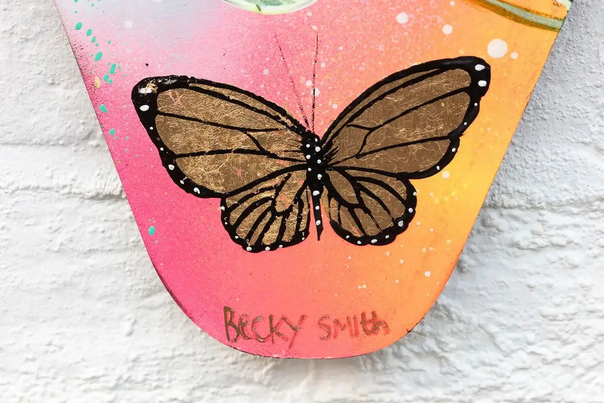 Let Love Glow - Original - SOLD by artist Becky Smith - Wyecliffe Galleries