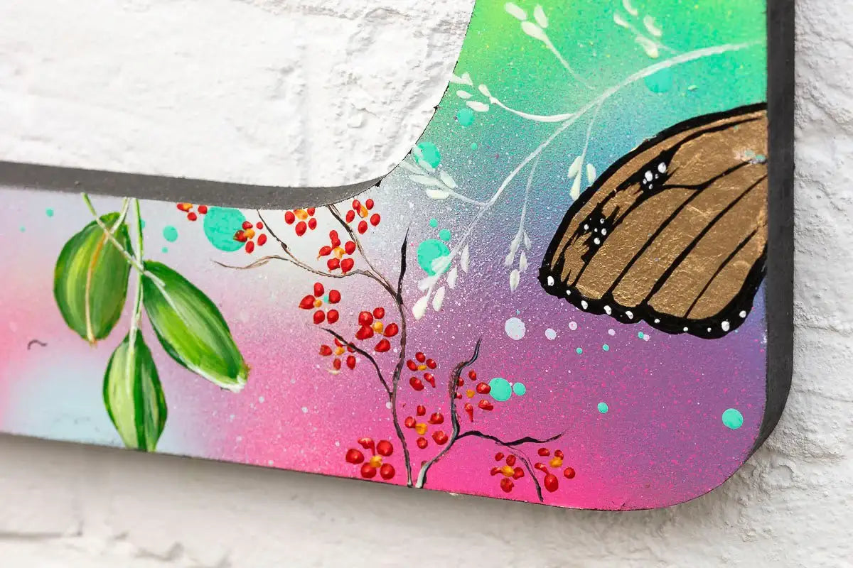 Let Love Glow - Original - SOLD by artist Becky Smith - Wyecliffe Galleries