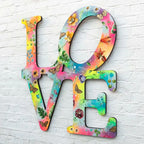 Let Love Glow - Original - SOLD by artist Becky Smith - Wyecliffe Galleries