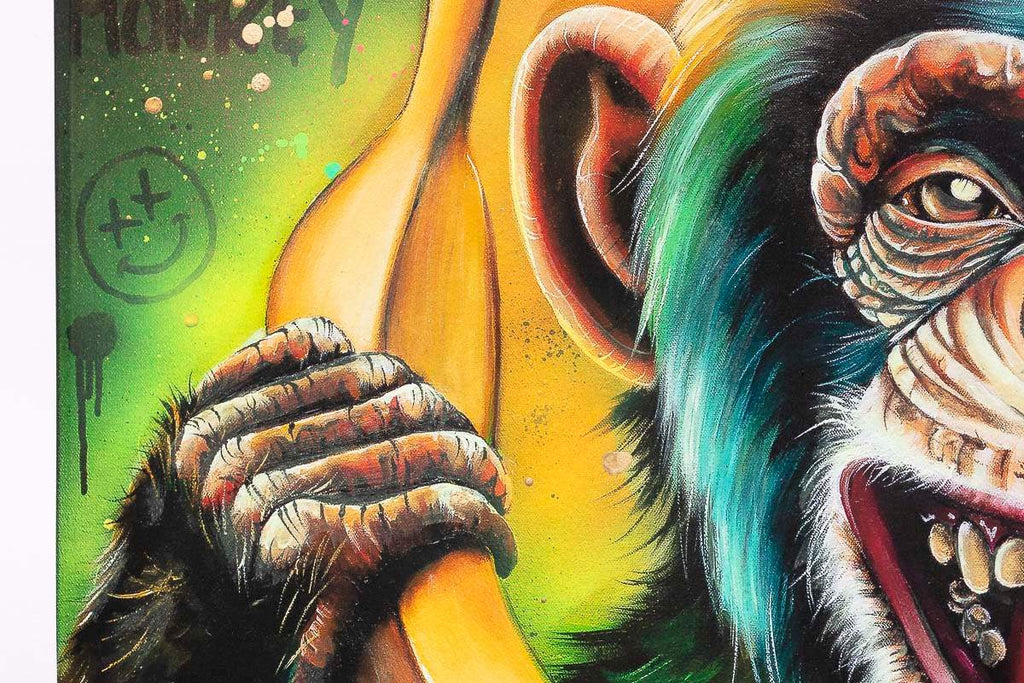 Let's Go Bananas - Artist Proof by artist Becky Smith - Wyecliffe Galleries