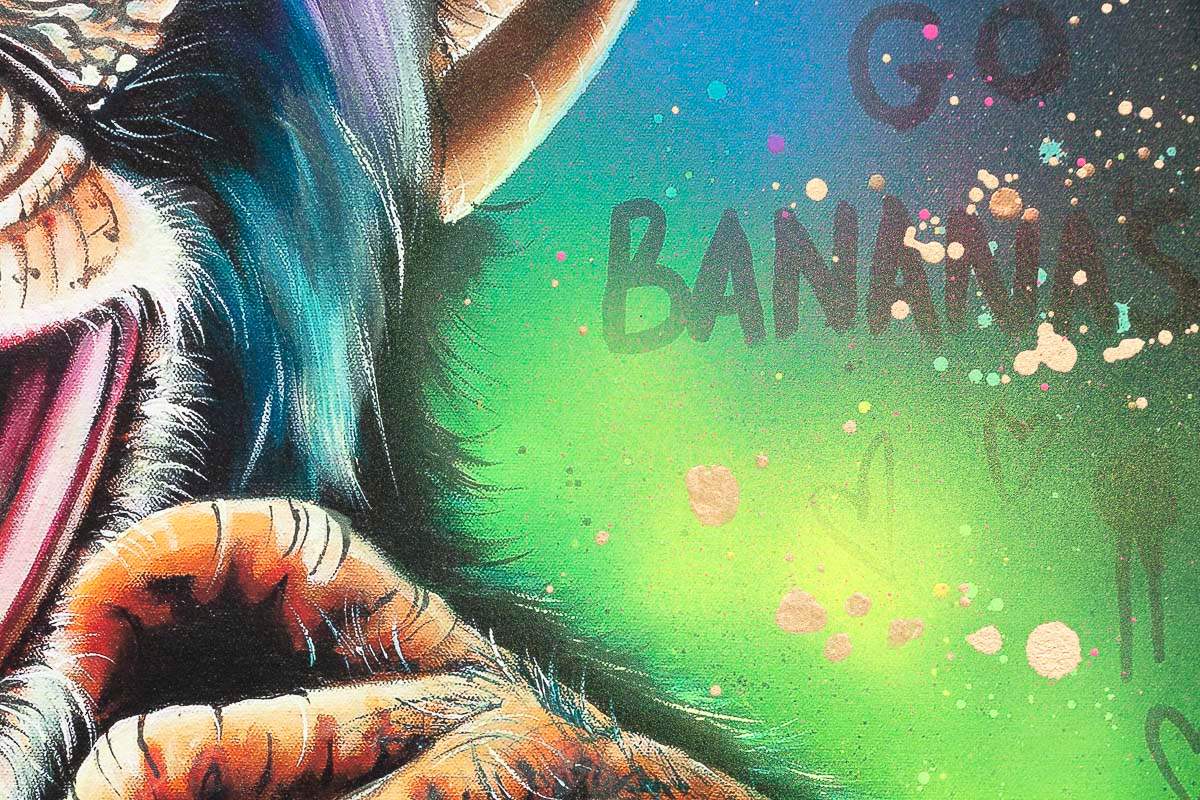 Let's Go Bananas - Artist Proof by artist Becky Smith - Wyecliffe Galleries