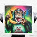 Let's Go Bananas - Artist Proof by artist Becky Smith - Wyecliffe Galleries