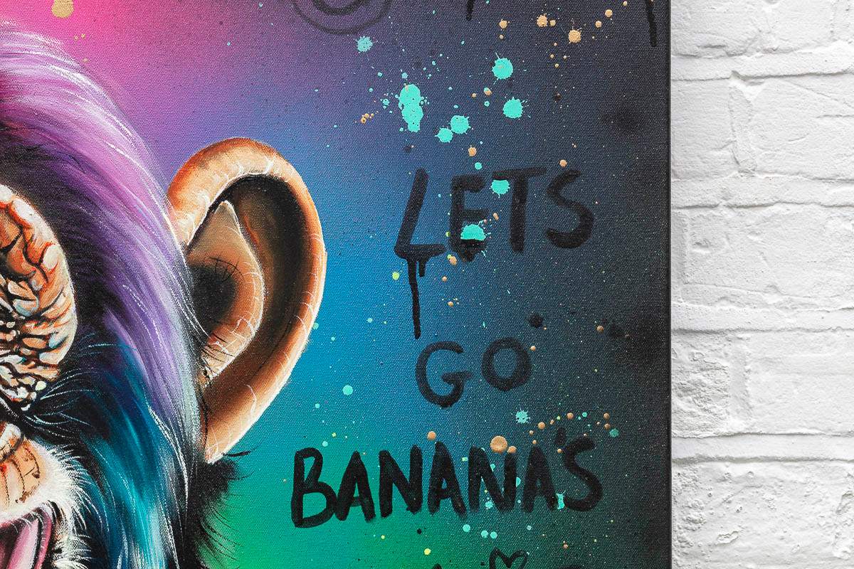 Let's Go Bananas - Deluxe Edition by artist Becky Smith - Wyecliffe Galleries