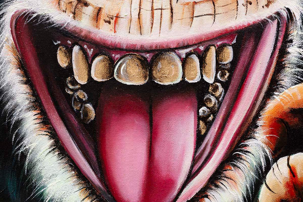 Let's Go Bananas - Original by artist Becky Smith - Wyecliffe Galleries