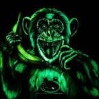 Let's Go Bananas - Original by artist Becky Smith - Wyecliffe Galleries