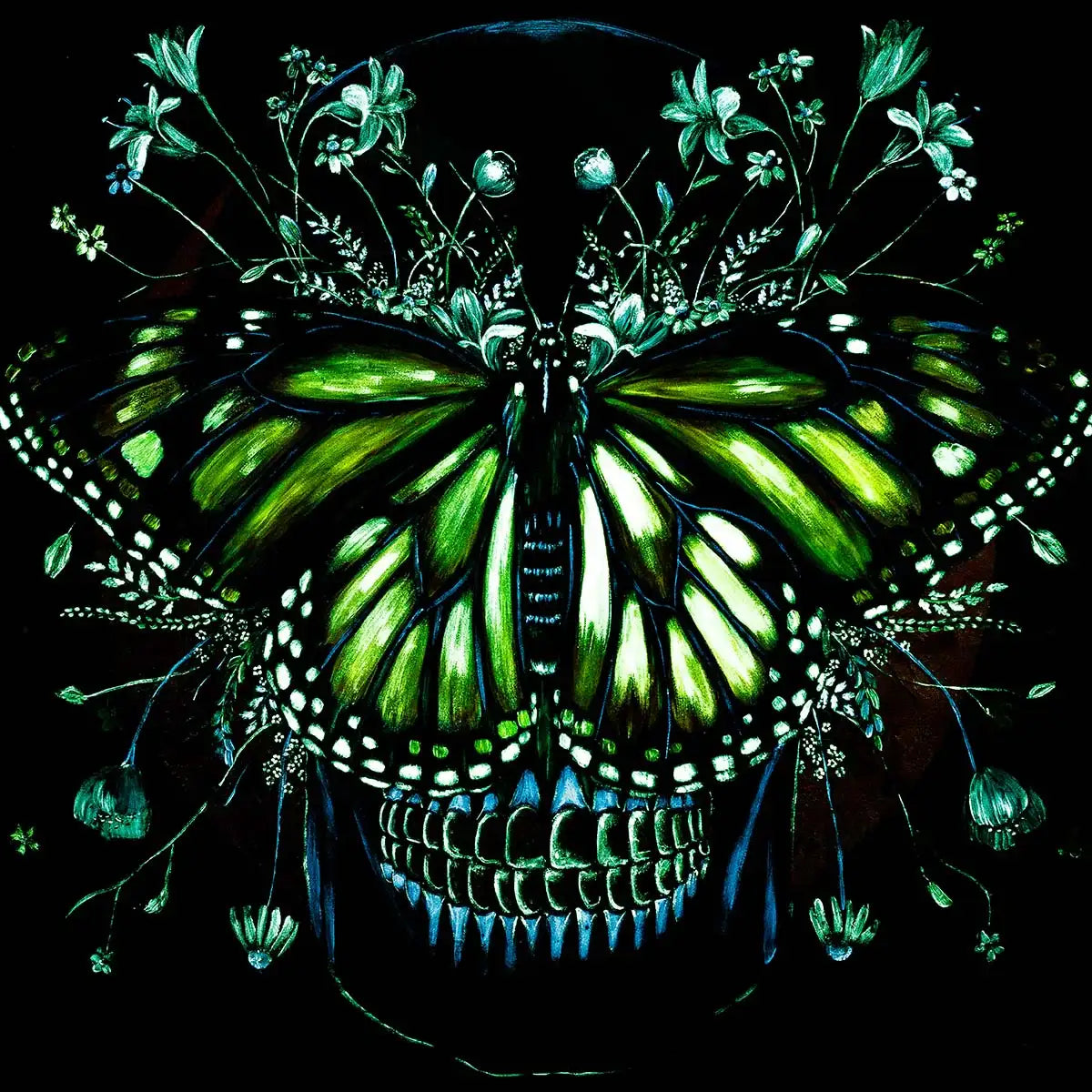 Life In Bloom - Original - SOLD by artist Becky Smith - Wyecliffe Galleries