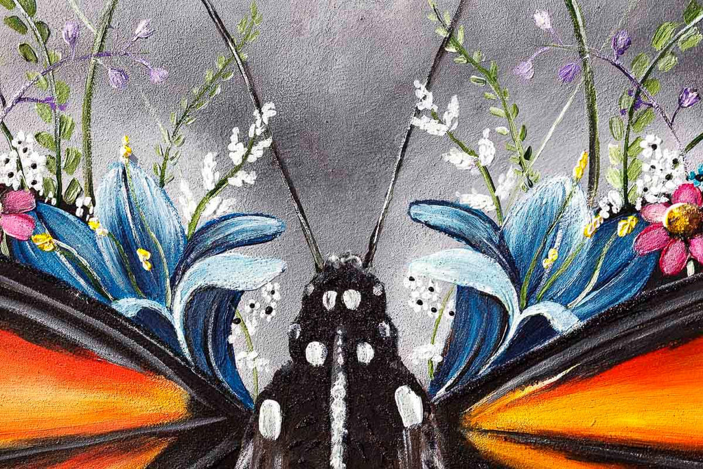 Life In Bloom - Original - SOLD by artist Becky Smith - Wyecliffe Galleries