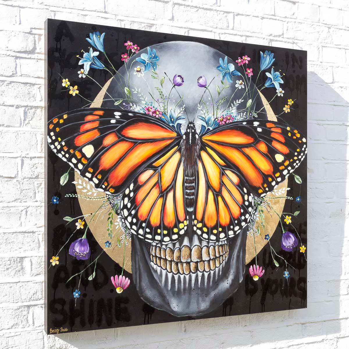 Life In Bloom - Original - SOLD by artist Becky Smith - Wyecliffe Galleries