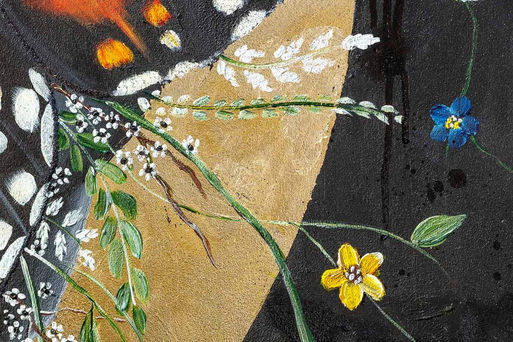 Life In Bloom - Original - SOLD by artist Becky Smith - Wyecliffe Galleries