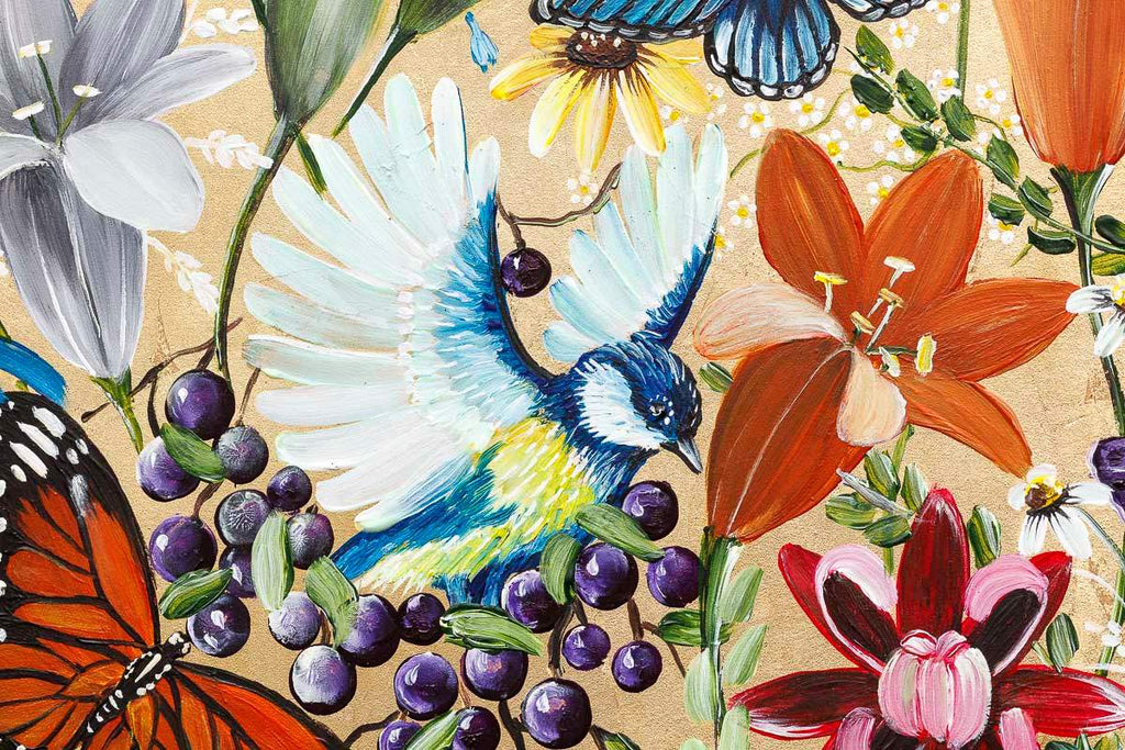 Life In Colour - Original by artist Becky Smith - Wyecliffe Galleries