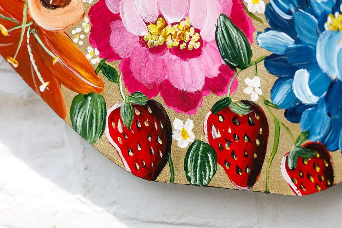 Life In Colour - Original by artist Becky Smith - Wyecliffe Galleries