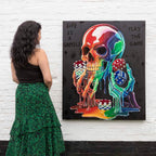 Life Is A Gamble - Original by artist Becky Smith - Wyecliffe Galleries