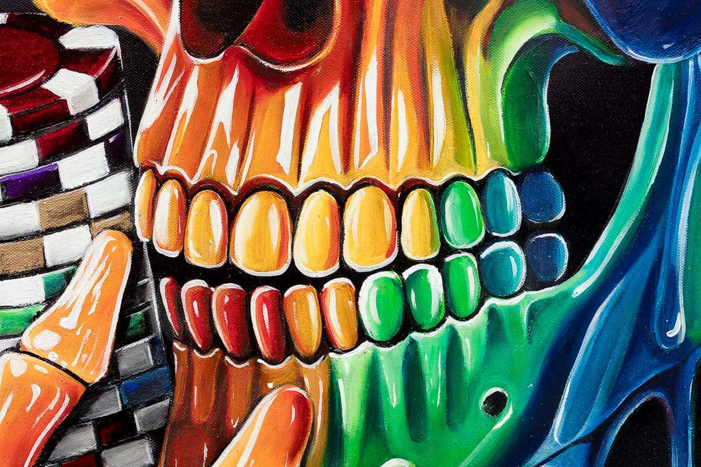 Life Is A Gamble - Original by artist Becky Smith - Wyecliffe Galleries