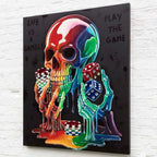 Life Is A Gamble - Original by artist Becky Smith - Wyecliffe Galleries