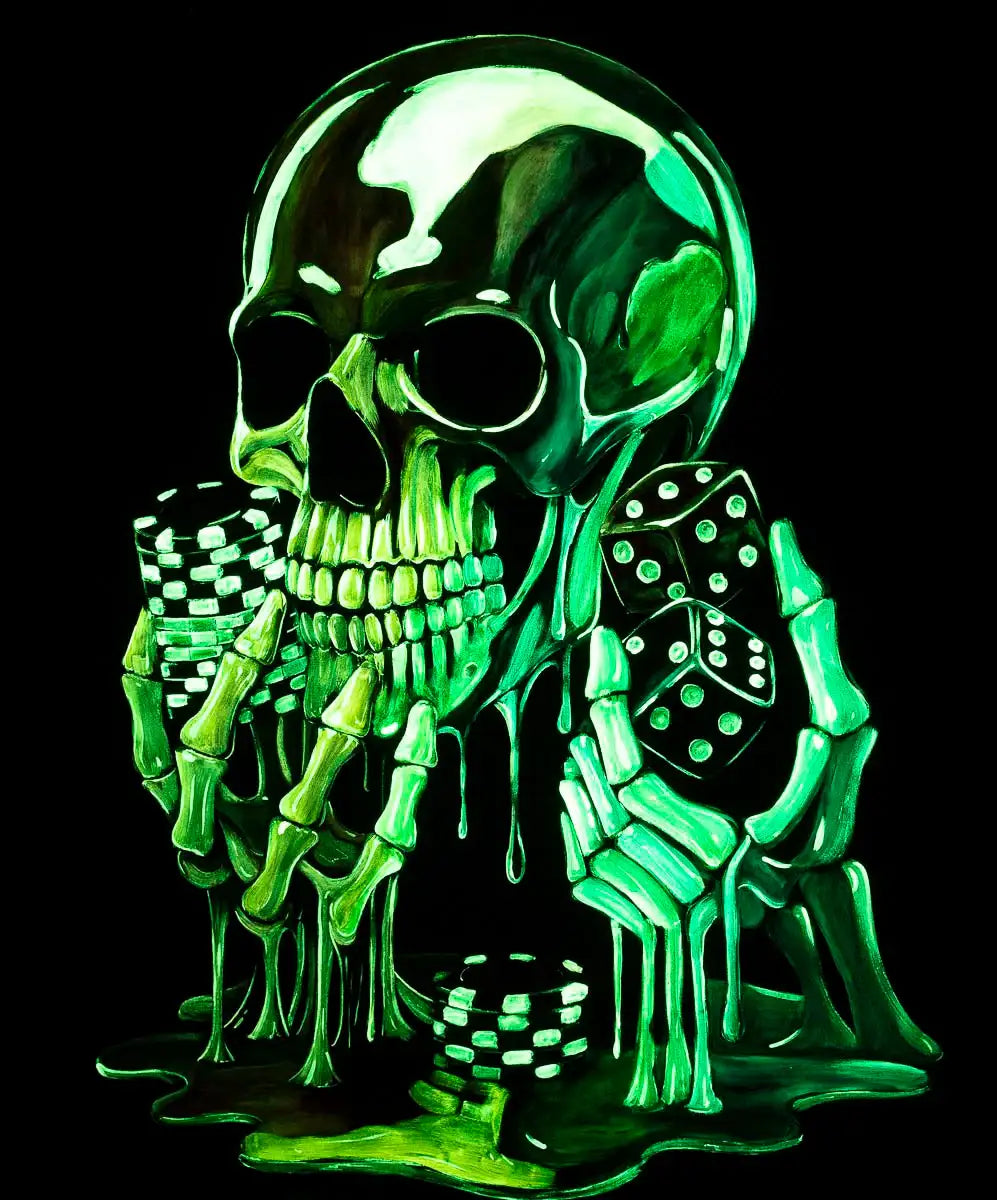 Life Is A Gamble - Original by artist Becky Smith - Wyecliffe Galleries