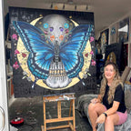 Life is Beautiful - Original - SOLD by artist Becky Smith - Wyecliffe Galleries