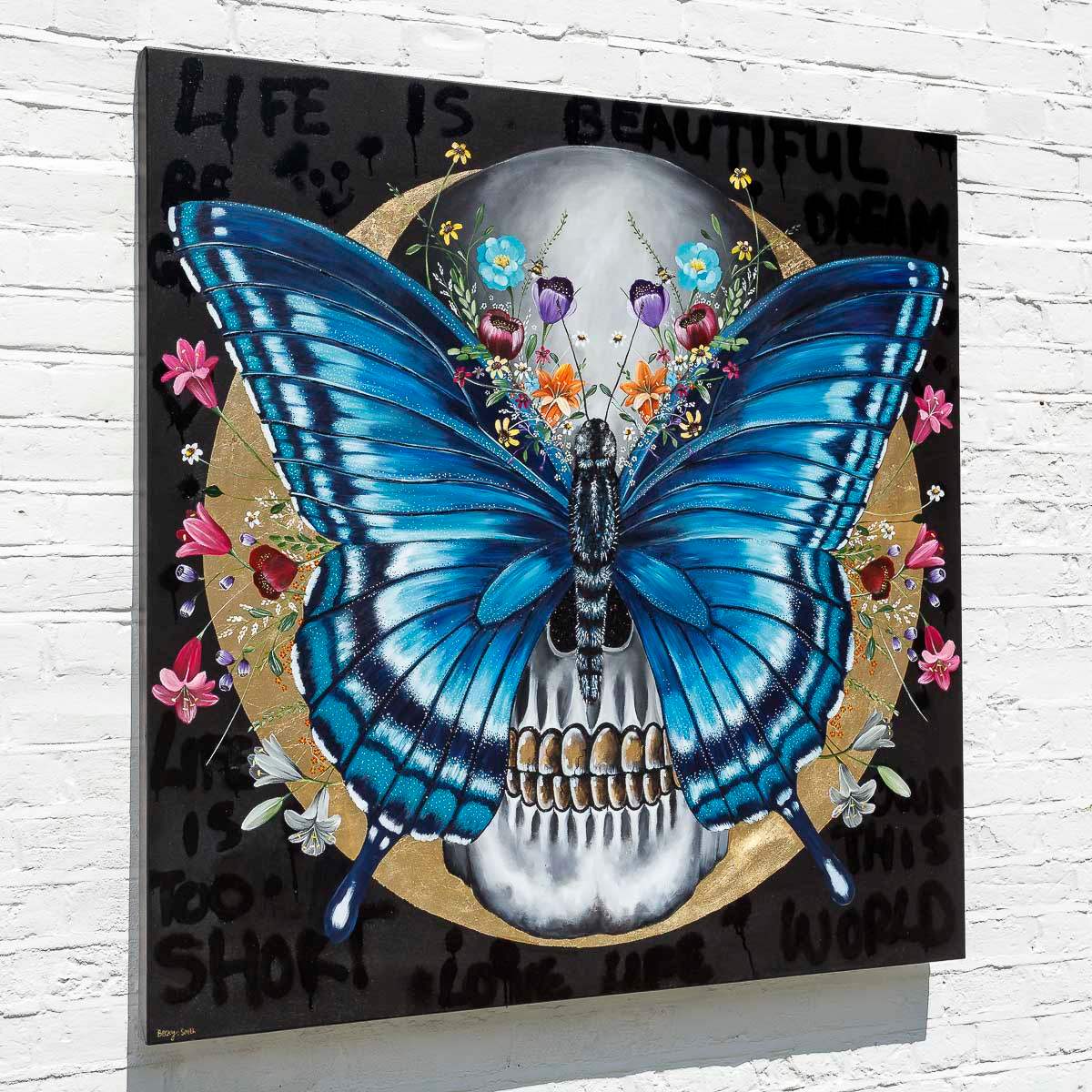 Life is Beautiful - Original - SOLD by artist Becky Smith - Wyecliffe Galleries