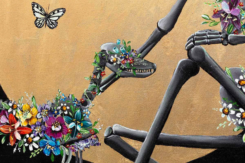 Life Is Better With You - Original - SOLD by artist Becky Smith - Wyecliffe Galleries